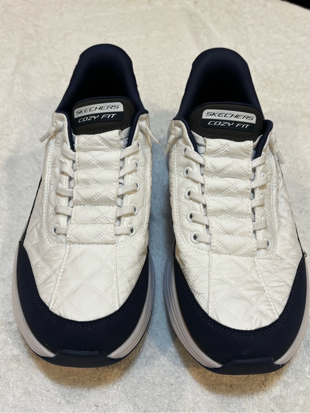Brand New SKETCHERS Cozy slip-ins Unisex Men's 8 / Women's 9.5 Wide Fit - Box 69 - Picture 2 of 5